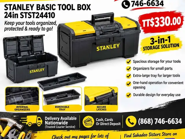 Stanley Basic Tool Box 24in STST24410, Couva
