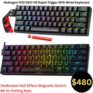 Redragon K617 Hall Effect Wired, St. Augustine