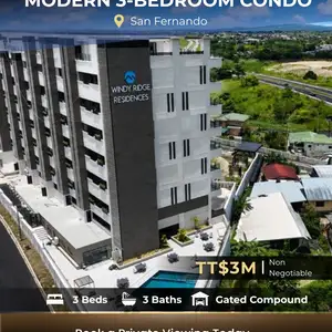 3-bedroom condo in San Fernando for sale, San Fernando