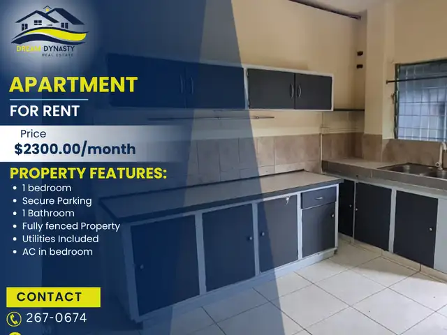 1-bedroom apartment in Gasparillo to rent, Gasparillo