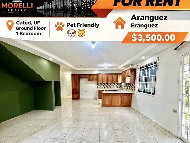 1-bedroom apartment in Aranguez to rent, Aranguez