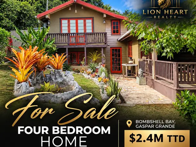 4-bedroom house in Bombshell Bay for sale, Gasparee Island