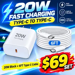 Type c charger and block, Charlieville