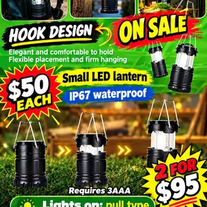 Small LED lantern, Charlieville