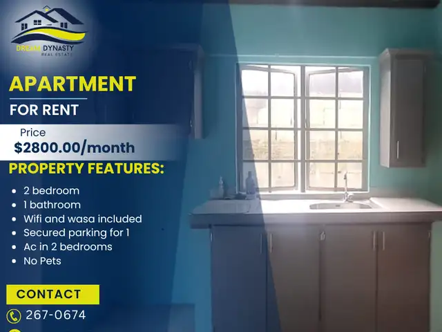 2-bedroom apartment in Charles st to rent, Gasparillo