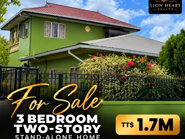 3-bedroom house in Roystonia for sale, Couva