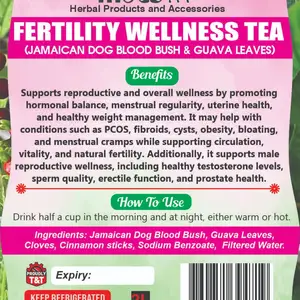 Fertility Wellness Tea, Nurture Your Journey Naturally, San Fernando