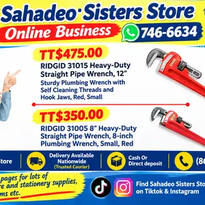 Ridgid Wrenches, Couva