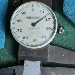 Vintage Japan-made Mitutoyo 505 Series Dial Calipers, Trincity