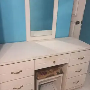 Furniture, TV, Canon DSLR camera, filing cabinet etc, Arima
