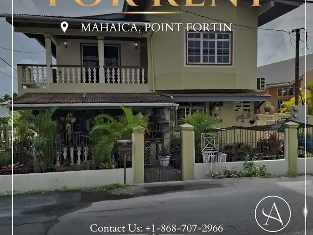 3-bedroom apartment in Mahaica to rent, Point Fortin