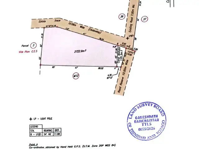 Residential land 29310 sq.ft, St. Helena