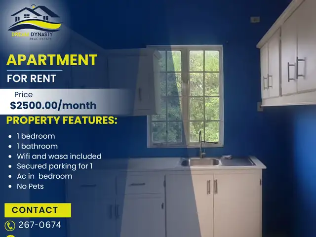 1-bedroom apartment in Charles st to rent, Gasparillo