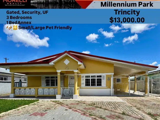  4-bedroom house in Trincity to rent, Trincity