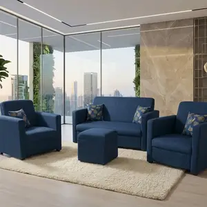Liam Fabric 4PC Couch Set Available Now, Penal