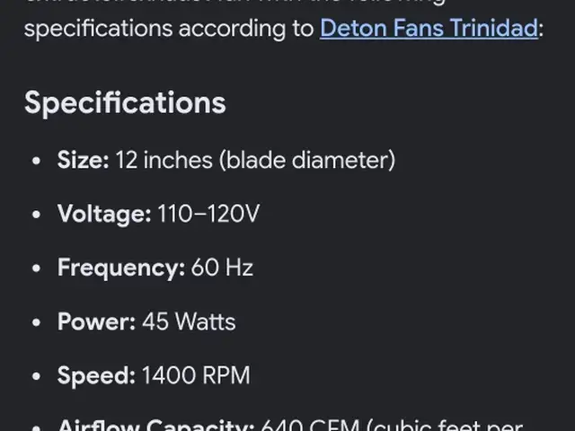 extractor fan, Maraval