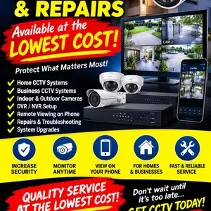 Cctv installation and repairs, Chaguanas