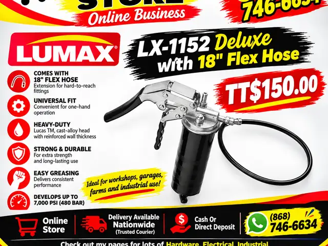 LUMAX LX-1152 Deluxe with Flex Hose, Couva