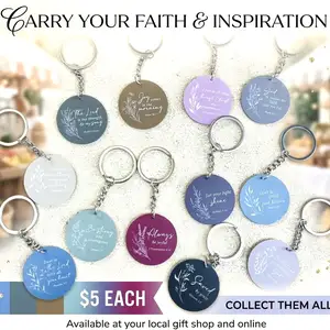 Inspirational keychains, Charlieville