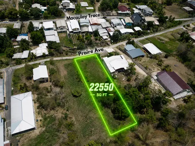 Residential land 22560 sq.ft, Claxton Bay