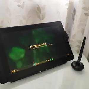 Huion Kamvas 13 Drawing Tablet w/ Screen + Stand + USB-C / DeX Cable, Petit Valley