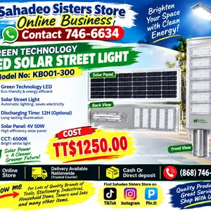 Green Technology LED Solar Light 300W, Couva