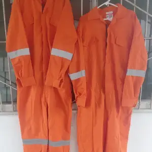 New flame resistant coverall with reflectors,, Charlieville