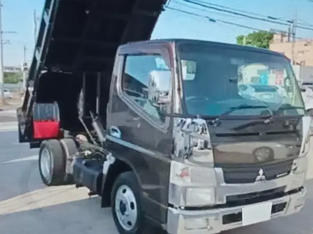 Canter dump truck on order, Piarco