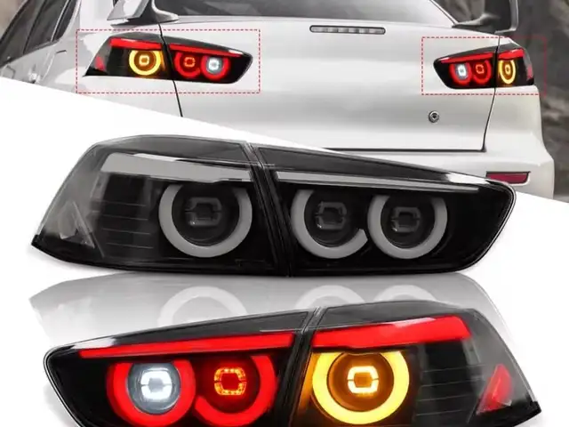 2008 - 2017 Mitsubishi Lancer / Galant Fortis LED Tail Lights, Charlieville