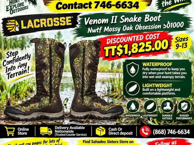 Lacrosse Venom II Snake Boots, Couva