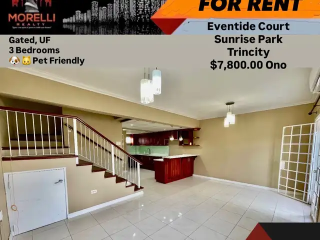 3-bedroom townhouse in Trincity to rent, Trincity