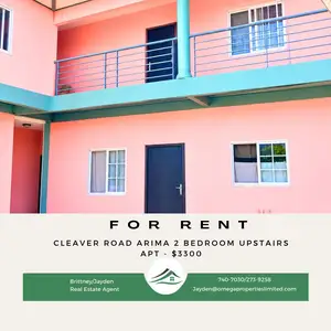  2-bedroom apartment in Cleaver Road to rent, Arima