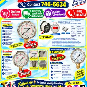 Pressure Gauges, Couva