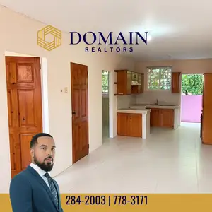 2-bedroom apartment in Amow Street, Chaguanas to rent, Chaguanas