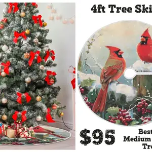 4ft tree skirt, Charlieville