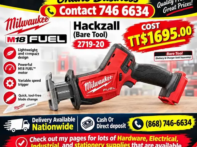 Milwaukee Hackzall M18 2719 20, Couva