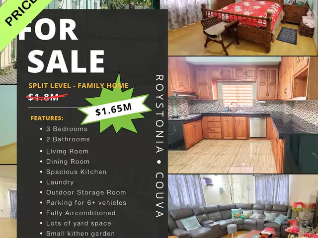 3-bedroom house in Roystonia for sale, Couva