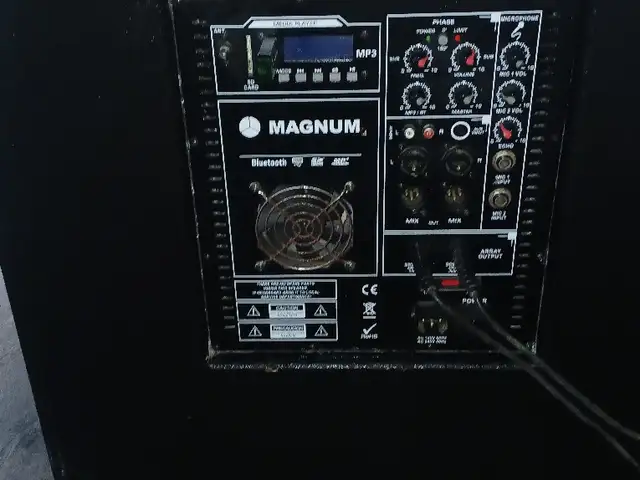 Magnum speakers, Carapichaima