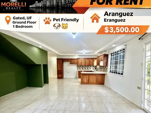 1-bedroom apartment in Aranguez to rent, Aranguez