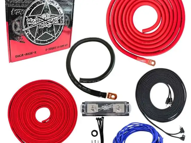 Sky High 0 Guage AMP Wiring Kit, Siparia