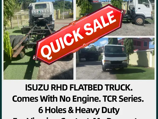 RHD Flatbed Truck, Marabella