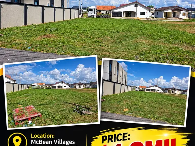 Commercial land 5000 sq.ft, Couva