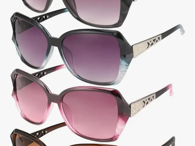 Women Oversized Sunglasses UV400 Protection Lens Sun Glasses, Longdenville