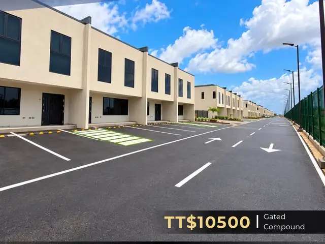 3-bedroom townhouse in Cunupia to rent, Cunupia