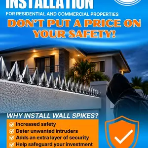 ANTI-CLIMB SECURITY SPIKE INSTALLATION, Chaguanas