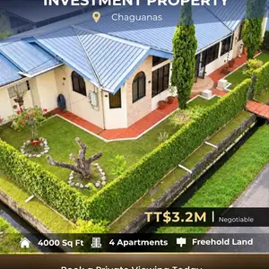 2-bedroom house in Chaguanas for sale, Chaguanas
