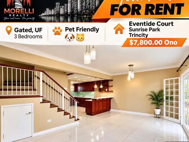 3-bedroom townhouse in Trincity to rent, Trincity