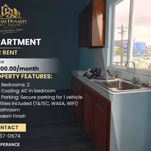  2-bedroom apartment in Esparance to rent, San Fernando
