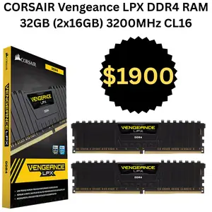 Corsair 32GB DDR4 RAM, St. Augustine