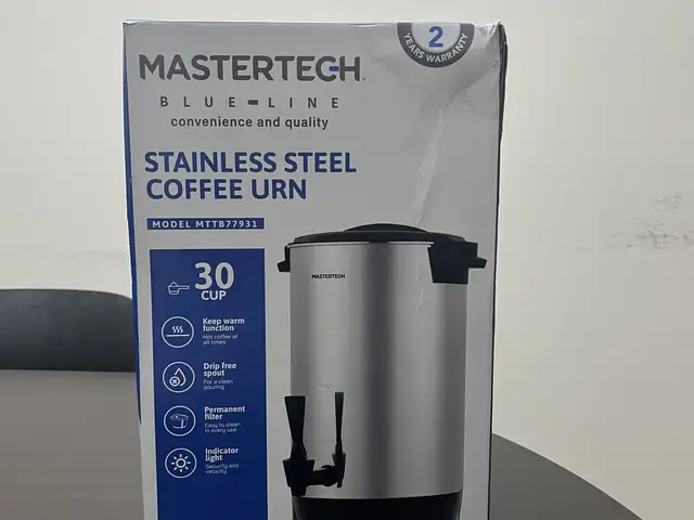 Mastertech Coffee Urn, Port of Spain